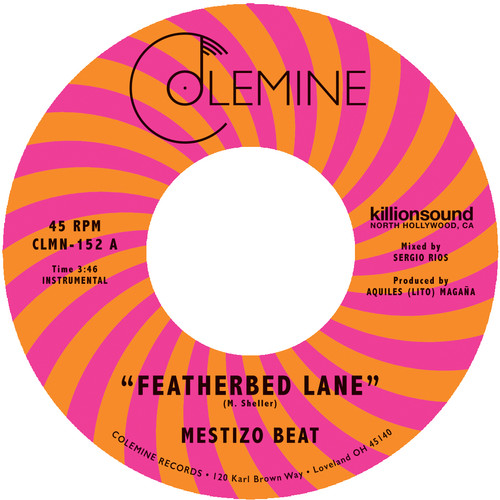 Mestizo Beat - Featherbed Lane / Handcuffed To The Shovel vinyl record cover