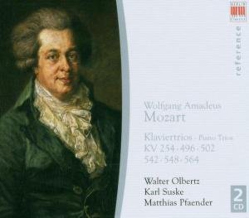 W.A. Mozart - Piano Trios vinyl record cover