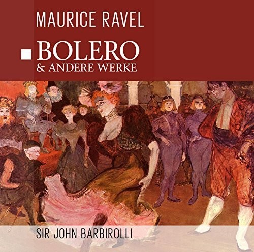 Maurice Ravel - Bolero vinyl record cover