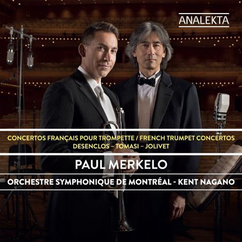 Merkelo / Orchestre Symphonique De Montreal - French Trumpet Concertos: Desenclos - Tomasi vinyl record cover