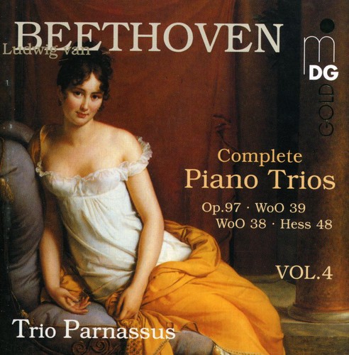 L.V. Beethoven - Piano Trios 4 vinyl record cover