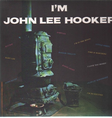 John Lee Hooker - I'm John Lee Hooker vinyl record cover