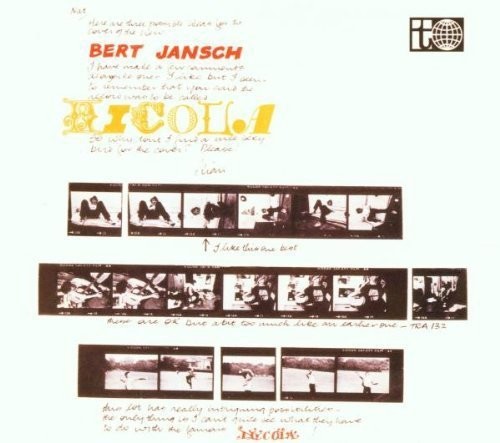 Bert Jansch - Nicola vinyl record cover