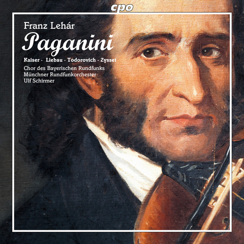 Lehar / Kaiser / Bavarian Radio Choir - Paganini vinyl record cover