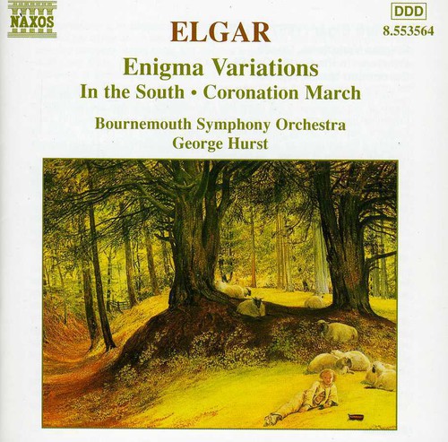 ENGLISH MUSIC FOR STRINGS - Variations on Original Theme Enigma Op 36 vinyl record cover