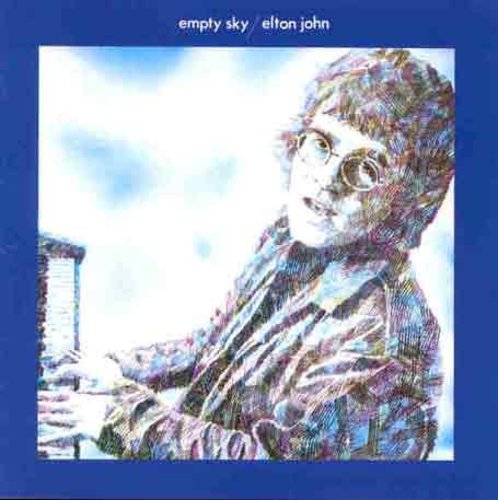 Elton John - Empty Sky vinyl record cover