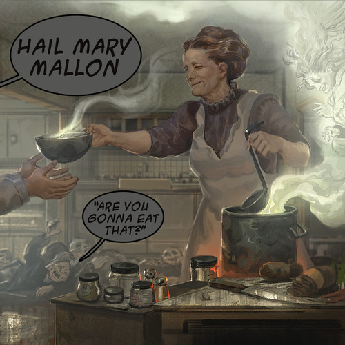 Hail Mary Mallon - Are You Gonna Eat That vinyl record cover