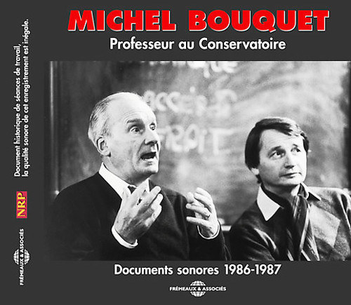 MICHEL BOUQUET - Professeur Aconservatoire Anthologie 1986-1987