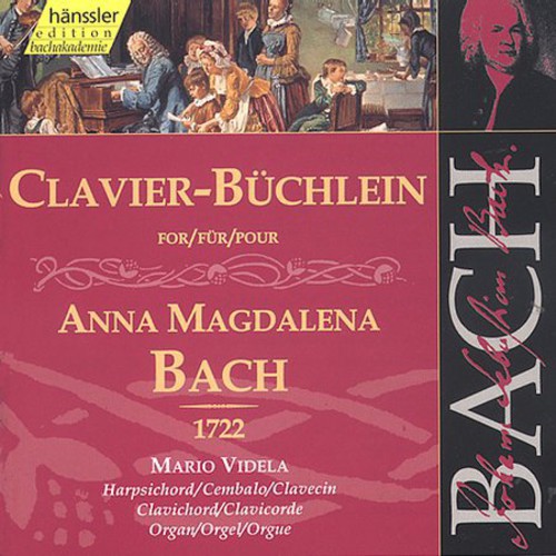 Clavier Book for Anna Magdalena 1722