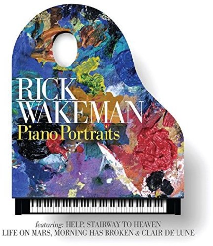 Rick Wakeman - Piano Portraits vinyl record cover