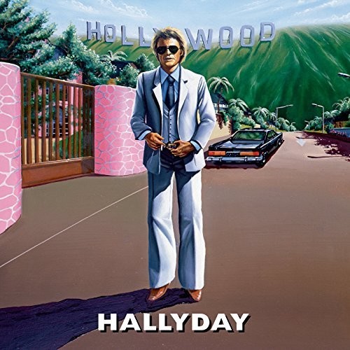 Johnny Hallyday - Hollywood vinyl record cover