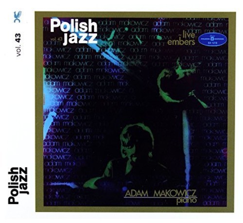 Adam Makowicz - Live Embers (Polish Jazz) vinyl record cover