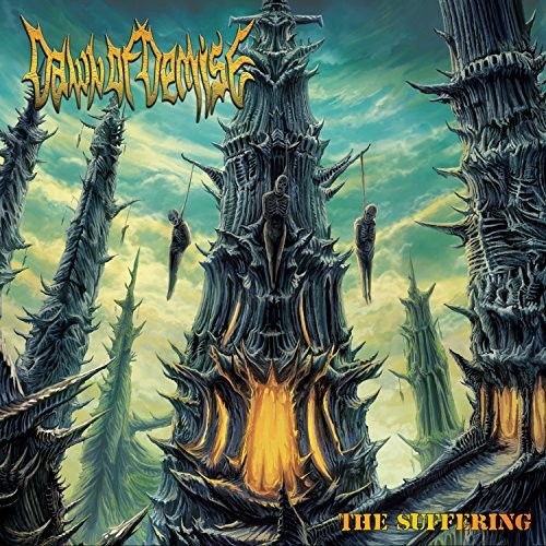 Dawn Of Demise - The Suffering vinyl record cover