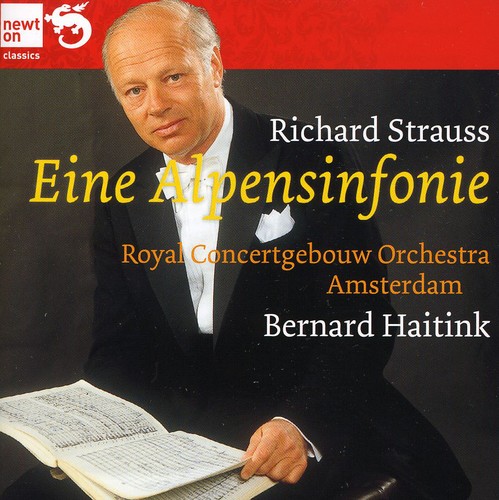 R. STRAUSS - Eine Alpensinfonie vinyl record cover