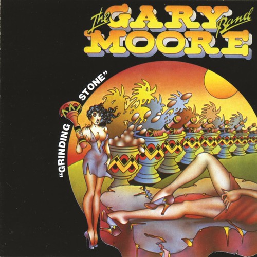 Gary Moore - Grinding Stone vinyl record cover
