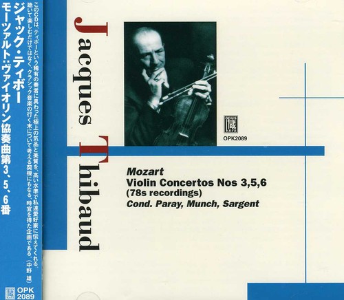 Violin Concertos 3 5 & 6