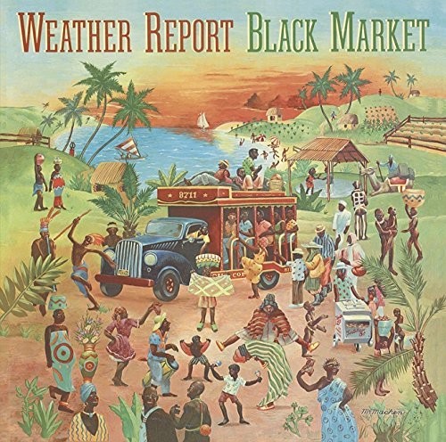 Weather Report - Black Market vinyl record cover