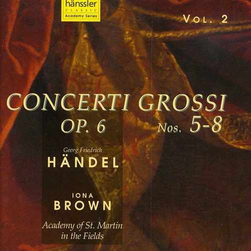 G.F. Handel, Handel - Concerto Grossi 5-8 vinyl record cover