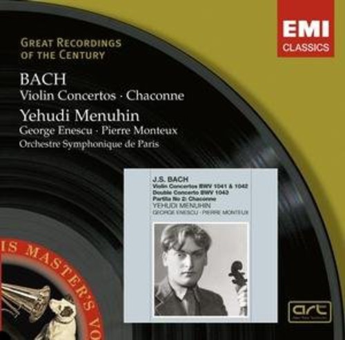 Conc. Violon 1 & 2, Conc. 2 Violons, Chaconne - Menuhin