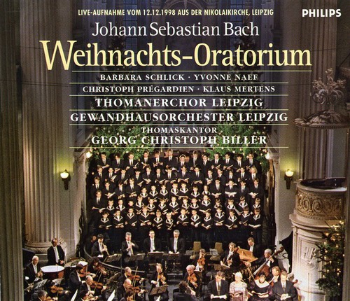 J.S. Bach - Christmas Oratorio BWV 248 vinyl record cover