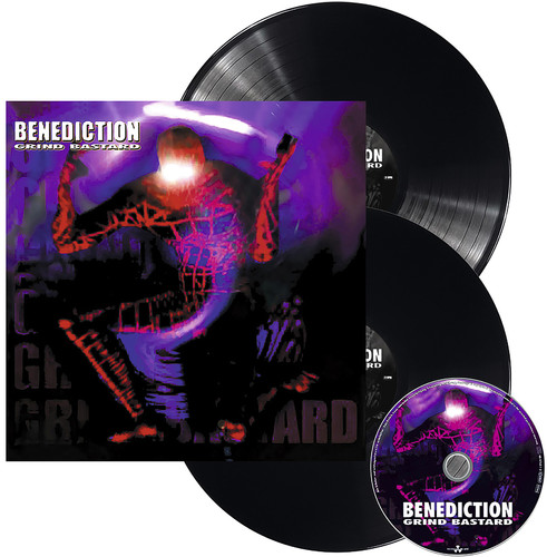 Benediction - Grind Bastard (Blk) vinyl record cover