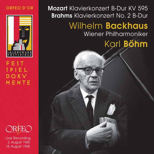 WILHELM BACKHAUS - Piano Concerto 27 in B Flat Major KV 595 vinyl record cover
