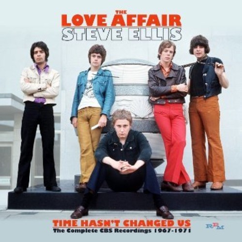 Love Affair / Steve Ellis - Time Hasn't Changed Us the Complete 1967-71 vinyl record cover