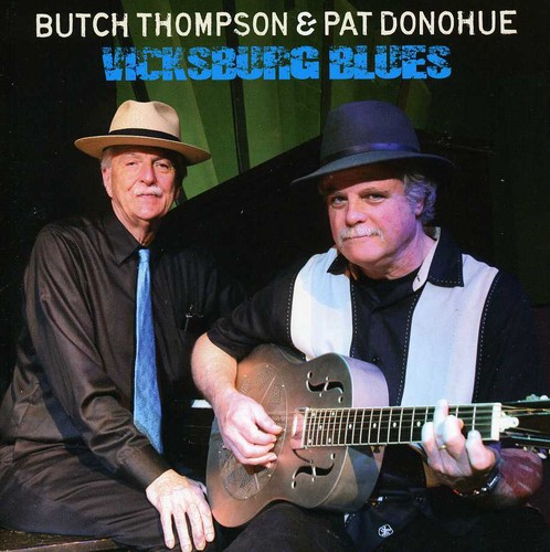 Pat Donohue & Butch Thompson - Vicksburg Blues vinyl record cover