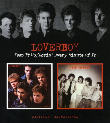 Loverboy - Keep It Up/Lovin Every Minute Of It vinyl record cover