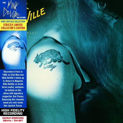 Mink Deville - Le Chat Bleu vinyl record cover