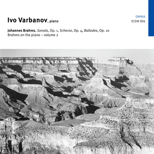 Brahms / Ivo Varbanov - Brahms On The Piano 2 vinyl record cover