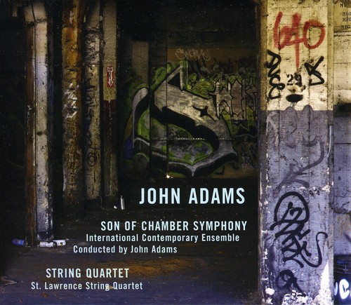 John Adams - Son of Chamber Symphony / String Quartet vinyl record cover