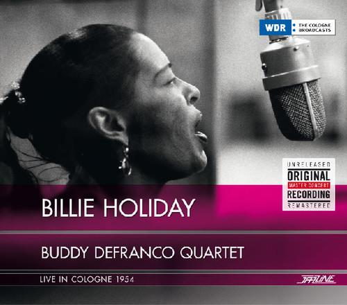 Billie Holiday - Live In Cologne 1954 vinyl record cover