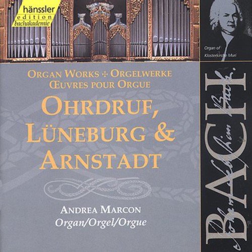 J.S. Bach - Organ Works vinyl record cover