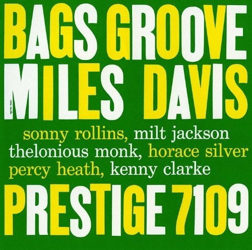 Miles Davis - Bags Groove (24bt) (Jpn) vinyl record cover