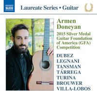 Armen doneyan: 2015 Silver Medal Guitar Foundation of America