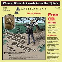 Classic Blues Artwork From the 1920's Calendar 2018 Vol. 15