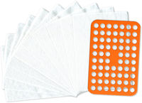 Vinyl Styl Record Washer Filters 10 Pk + Screen - Vinyl Styl Deep Groove Record Washer Replacement Filters 10 Pack with Plastic Screen
