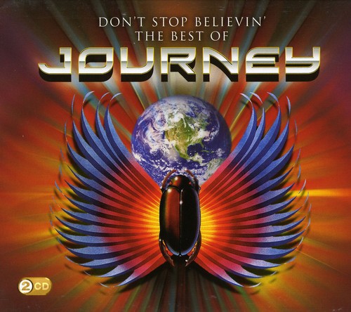 Journey - Don't Stop Believin': The Best Of Journey vinyl record cover