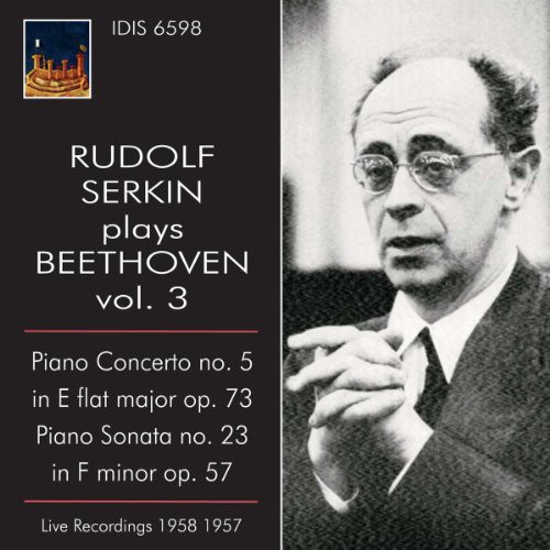 Rudolf Serkin - Rudolf Serkin Plays Beethoven vinyl record cover