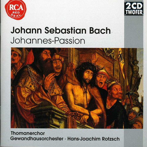 J.S. Bach - St John's Passion vinyl record cover