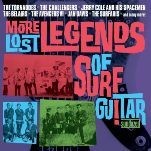More Lost Legends Of Surf Guitar - More Lost Legends Of Surf Guitar vinyl record cover