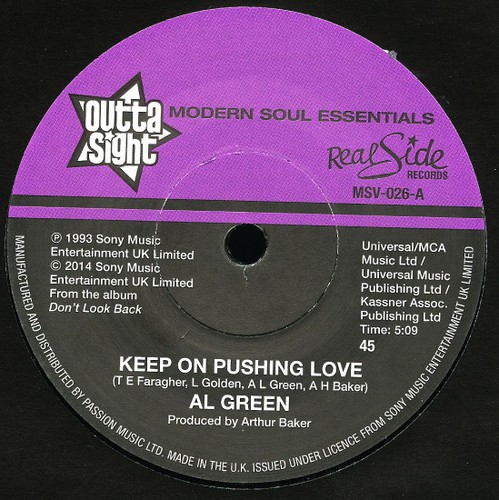 Keep on Pushing Love / Your Heart's in Good Hands