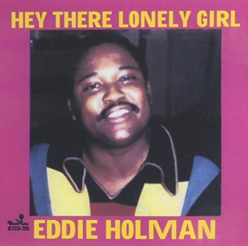Eddie Holman - Hey There Lonely Girl / Best Of-14 Cuts vinyl record cover