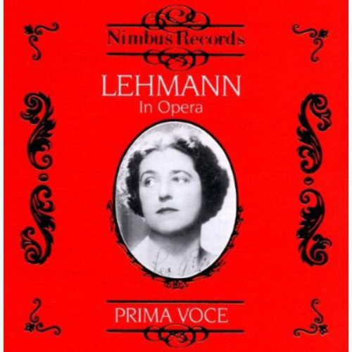 LOTTE LEHMANN - In Opera 1