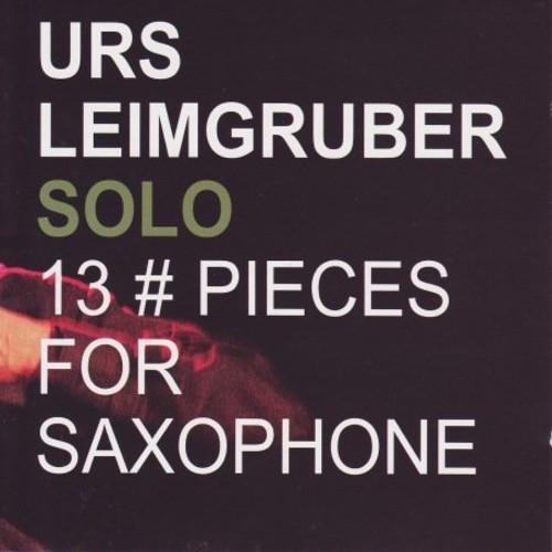 Solo-13 Pieces for Saxophone