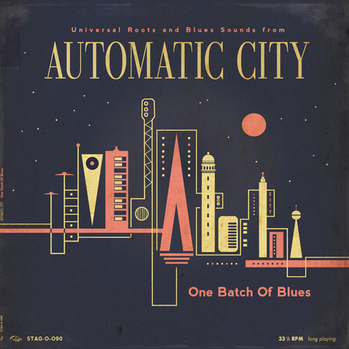 Automatic City - One Batch Of Blues vinyl record cover