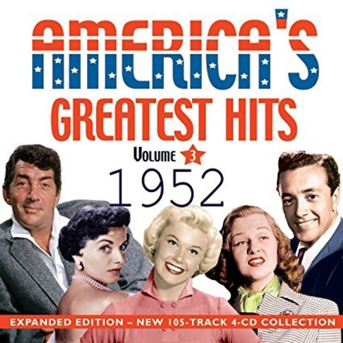 Americas Greatest Hits 1952 / Various Exp - America's Greatest Hits 1952 vinyl record cover