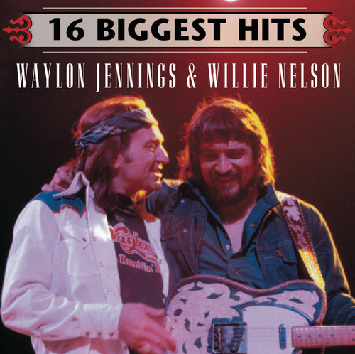 Waylon Jennings - 16 Biggest Hits vinyl record cover