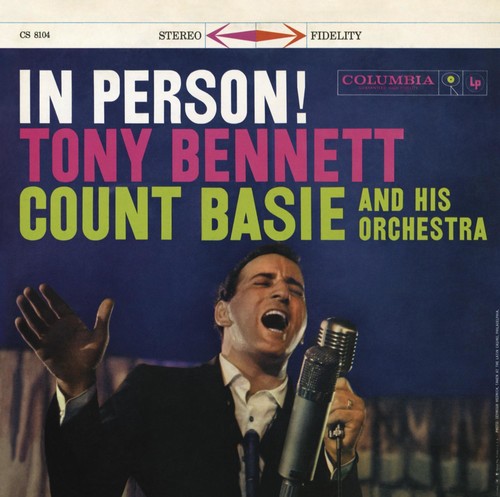 Tony Bennett - In Person! vinyl record cover